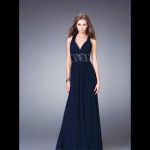 Robe de soirée en mousseline de soie - Modèle ED98