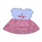 Robe couple d'oiseaux pour fille de 12 mois à 3 ans (Lot 50 pcs)