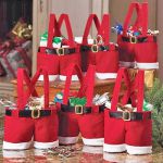 Sac Père Noël 18 x 15 cm (lot 100 pcs)