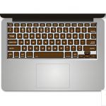 sticker deco portable apple 15