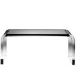 Table basse plexiglass et acrylique 90 x 50 x 50 (Lot de 2 pcs)