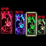 tableau lumineux led fluo 60x40