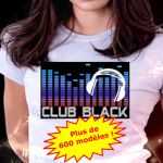 T Shirt avec animations lumineuse à leds (lot de 50 pièces)