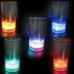 Verre à jus de fruits lumineux à leds 250 ml (Lot de 120 pièces)