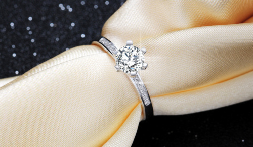 Bague femme en argent 925 et zirconium 3