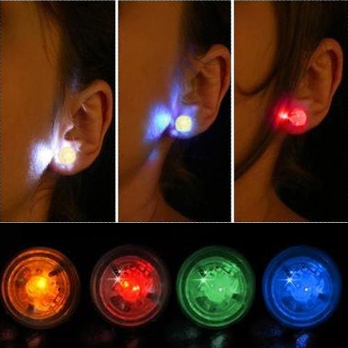 Boucles oreilles led