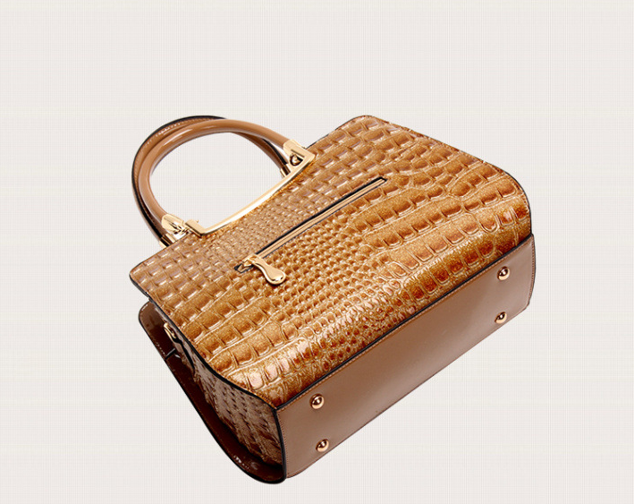 Sac a main imitation cuir crocodile J 213 4