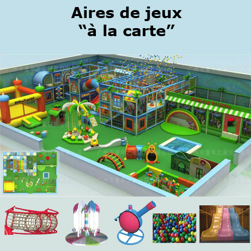 aire de jeu sur mesure