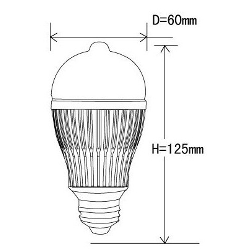 ampoule led 6W IR pic2