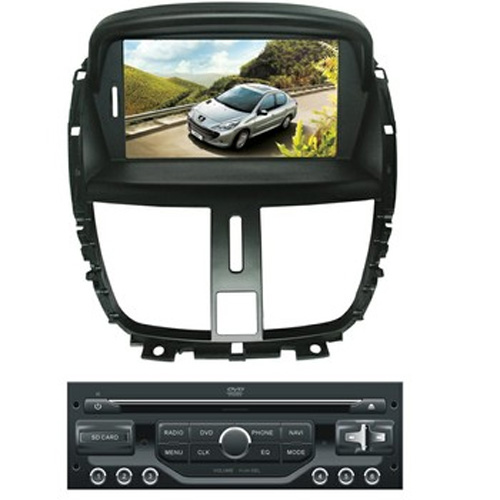 autoradio video GPS peugeot 207