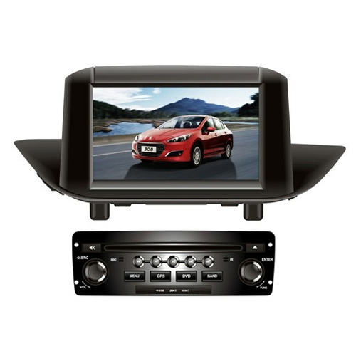 autoradio video GPS peugeot 308