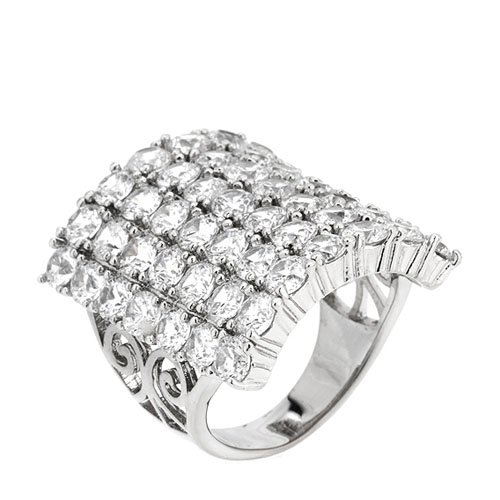 bague argent zirconium 8101109