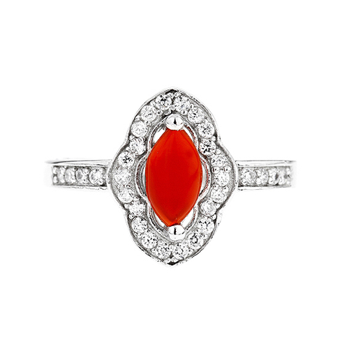 bague femme argent agate 8100317 pic2