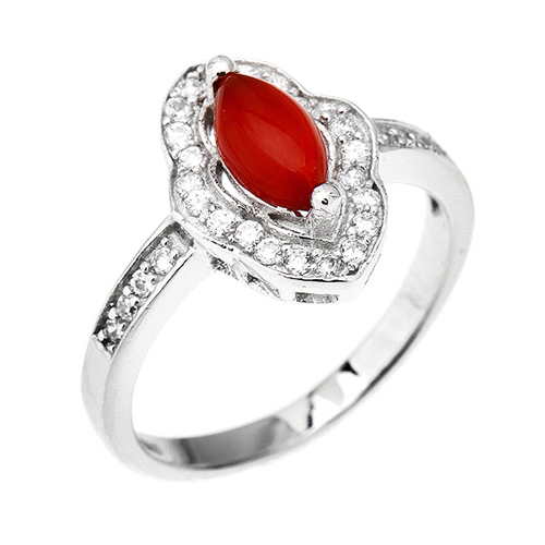 bague femme argent agate 8100317