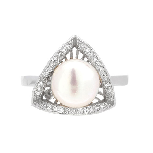 bague femme argent perle 8100959 pic2