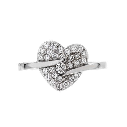 bague femme argent zirconium 8100043 pic2