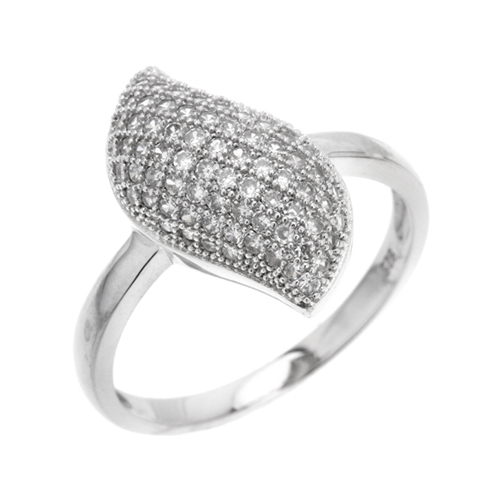 bague femme argent zirconium 8100049