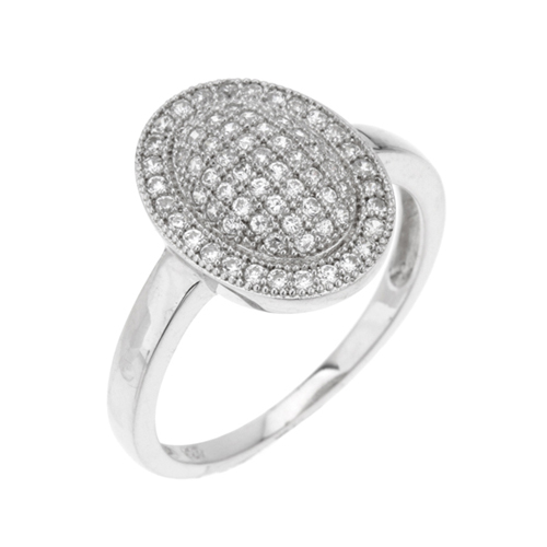 bague femme argent zirconium 8100051