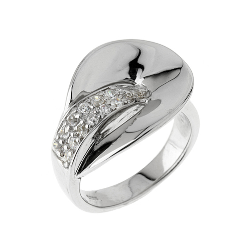 bague femme argent zirconium 8100059