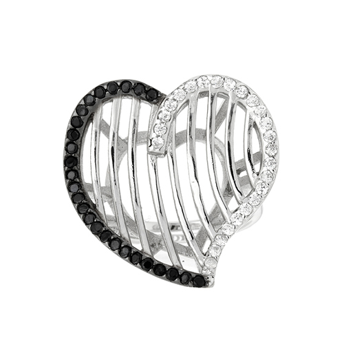 bague femme argent zirconium 8100060 pic2