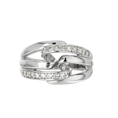 bague femme argent zirconium 8100061 pic2