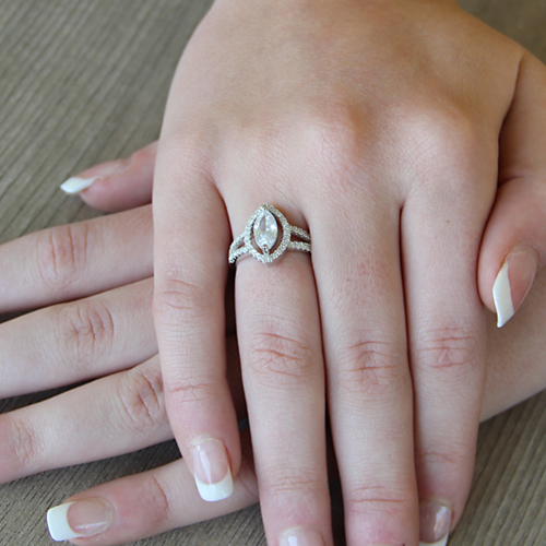 bague femme argent zirconium 8100065 pic5