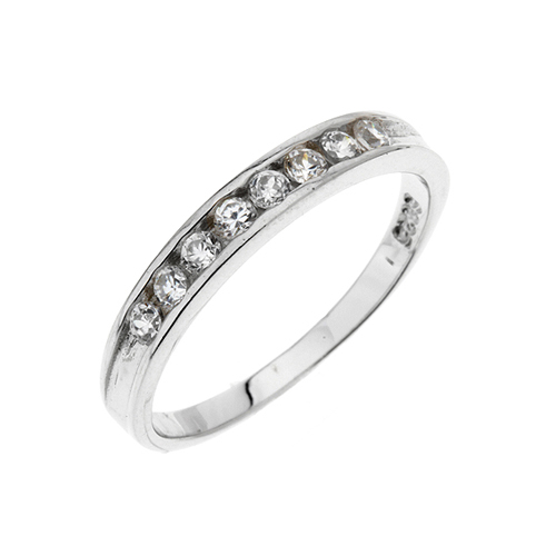 bague femme argent zirconium 8100069