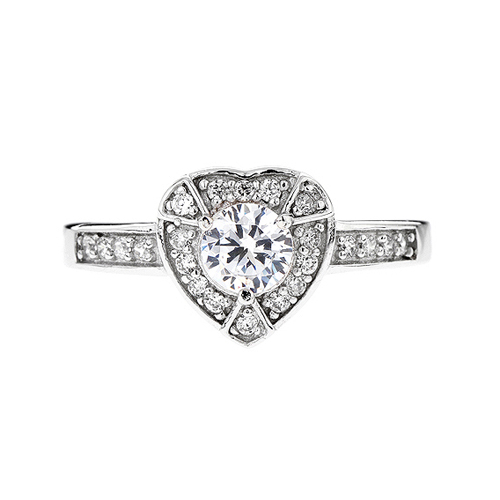bague femme argent zirconium 8100310 pic2