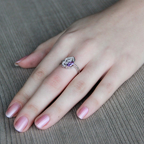 bague femme argent zirconium 8100311 pic5