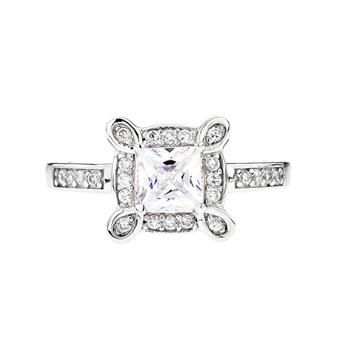 bague femme argent zirconium 8100315 pic2