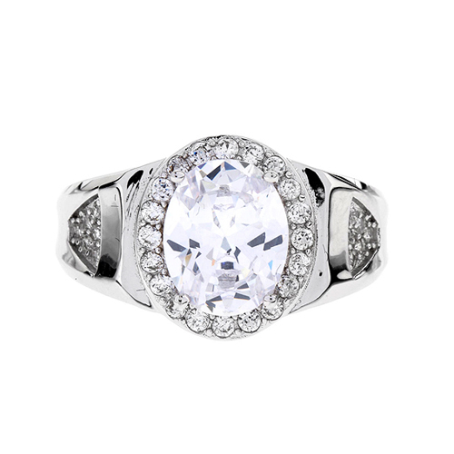 bague femme argent zirconium 8100359 pic2