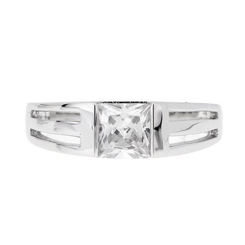 bague femme argent zirconium 8100370 pic2