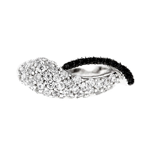 bague femme argent zirconium 8100372 pic2