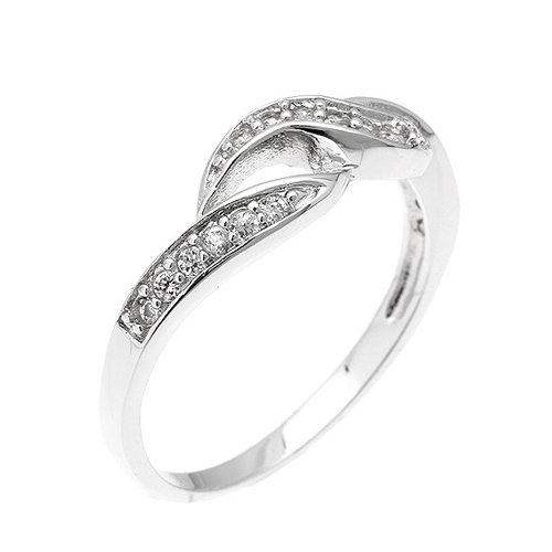 bague femme argent zirconium 8100382