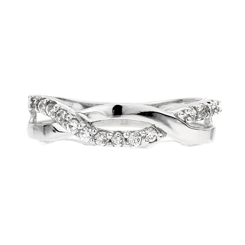 bague femme argent zirconium 8100383 pic2