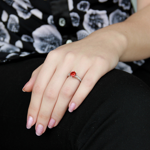 bague femme argent zirconium 8100390 pic5