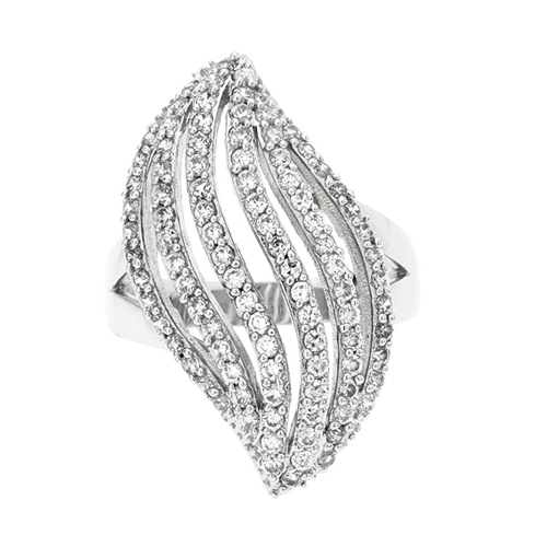 bague femme argent zirconium 8100417 pic2