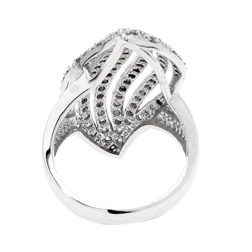 bague femme argent zirconium 8100417 pic4