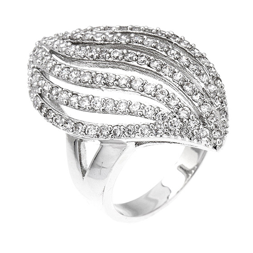 bague femme argent zirconium 8100417