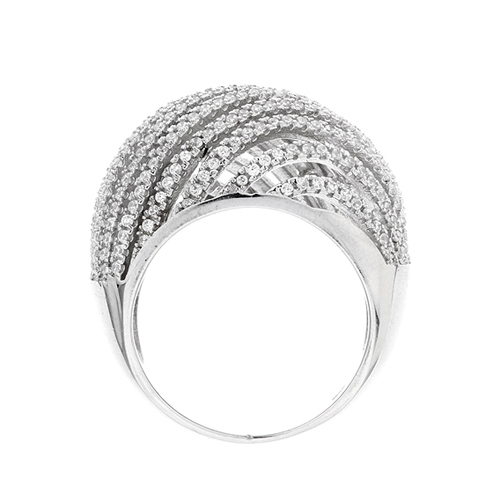 bague femme argent zirconium 8100423 pic3