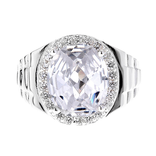 bague femme argent zirconium 8100427 pic2