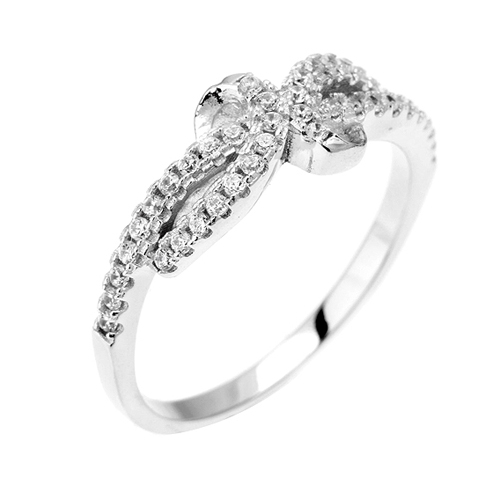 bague femme argent zirconium 8100430