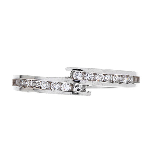 bague femme argent zirconium 8100442 pic2