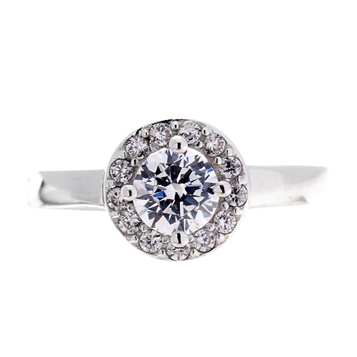 bague femme argent zirconium 8100443 pic2