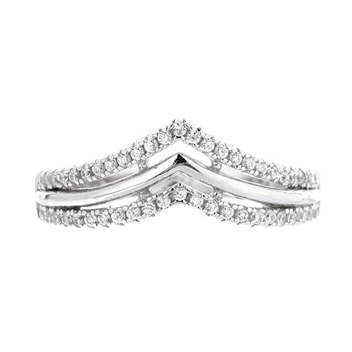 bague femme argent zirconium 8100445 pic2