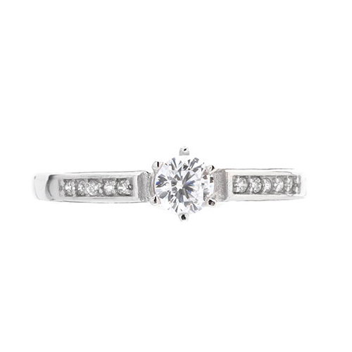 bague femme argent zirconium 8100446 pic2