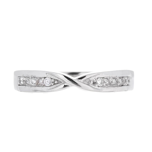 bague femme argent zirconium 8100448 pic2