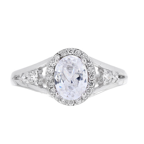 bague femme argent zirconium 8100462 pic2