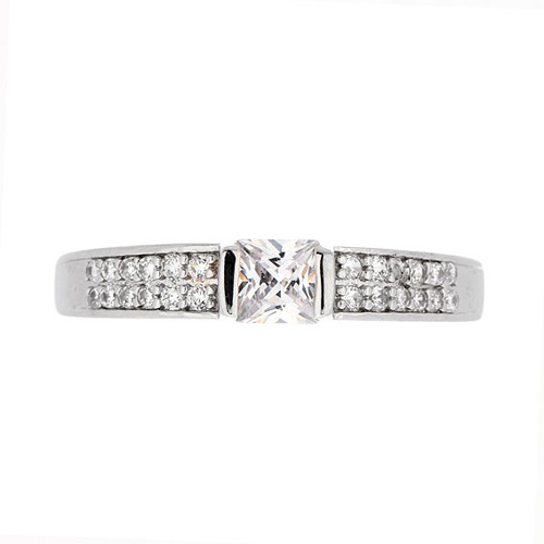 bague femme argent zirconium 8100464 pic2