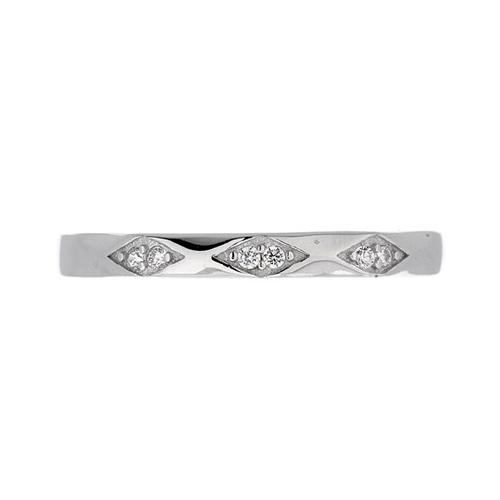 bague femme argent zirconium 8100475 pic2